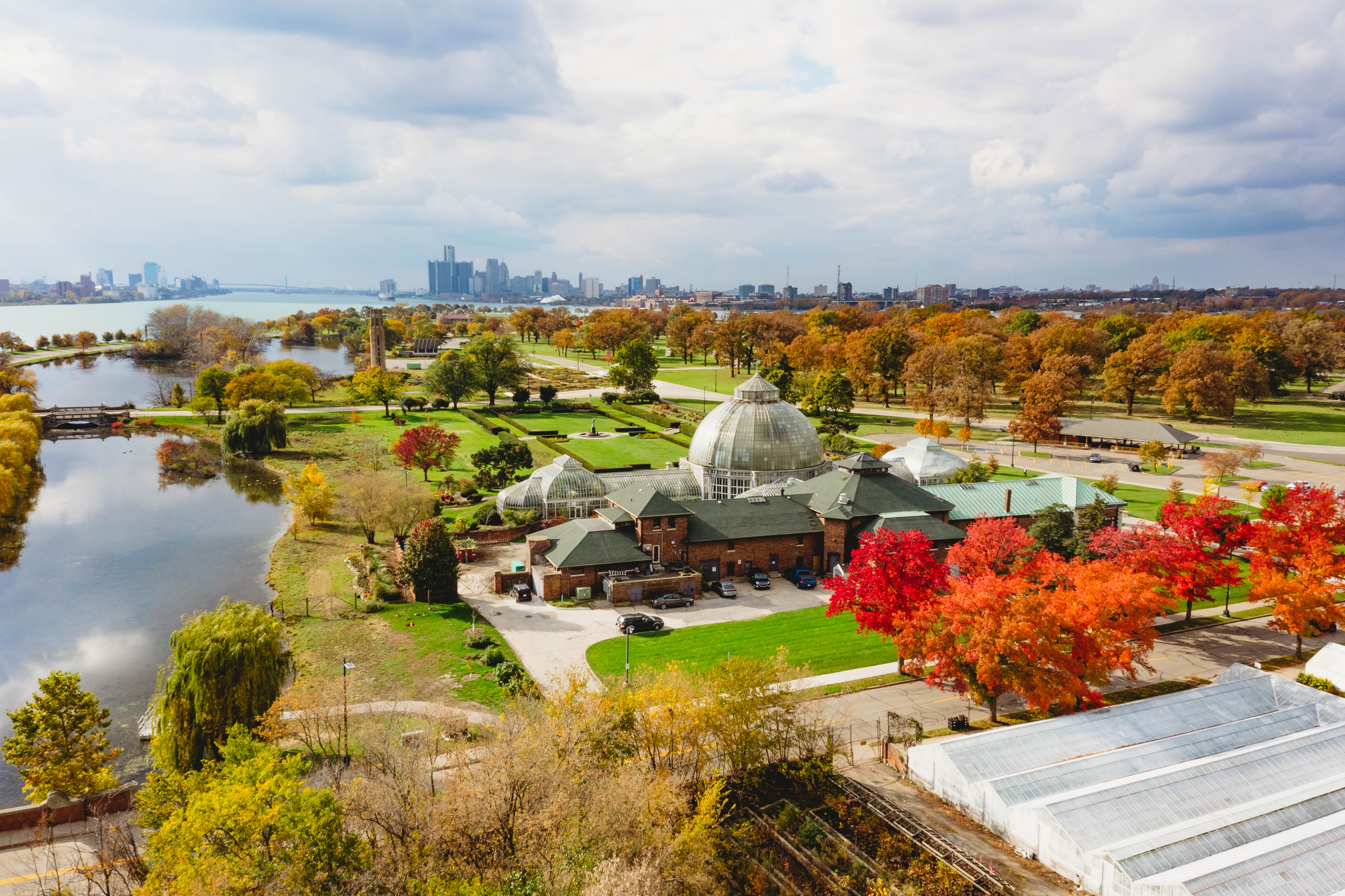 Belle Isle Belle Isle Conservatory during fall